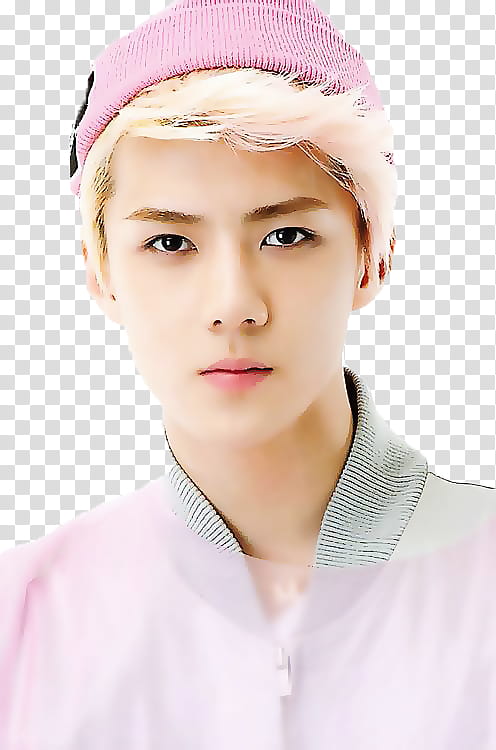 HunHan, man in white and gray zip-up jacket transparent background PNG clipart