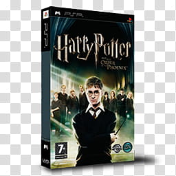 PSP Games Boxed  , Harry Potter And The Order Of The Phoenix transparent background PNG clipart