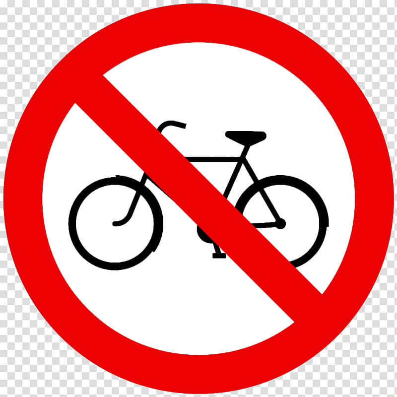 No Circle, Bicycle, Traffic Sign, Highway Code, Cycling, Regulatory Sign, Road, Prohibitory Traffic Sign transparent background PNG clipart