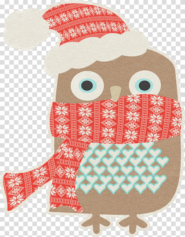 Christmas Hat, Owl, Santa Claus, Christmas Day, Snowman, Gift, Christmas Ornament, Bird transparent background PNG clipart
