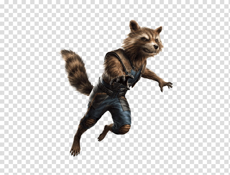 Rocket Racoon Render transparent background PNG clipart