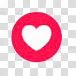 FACEBOOK RECCIONES LUPISHA, Love Facebook emoji transparent background PNG clipart