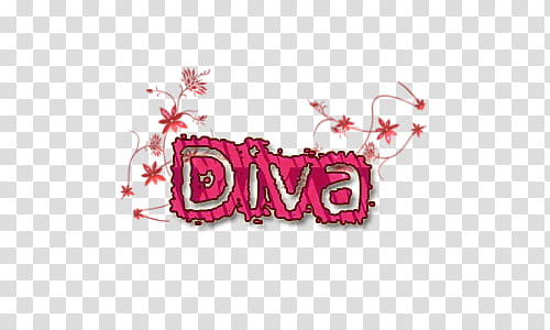 Text I, diva transparent background PNG clipart