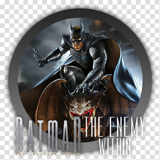 Batman Telltale The Enemy Within Icon transparent background PNG clipart