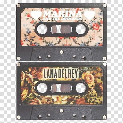 AESTHETIC GRUNGE, Lana Del Rey cassette tape transparent background PNG clipart