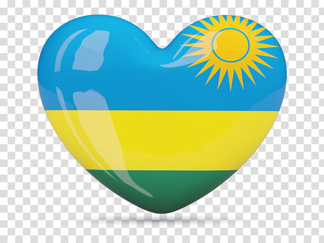 Cartoon Heart, Rwanda, Flag Of Rwanda, Flag Of Ukraine, National Flag, Flags Of The World, Yellow transparent background PNG clipart
