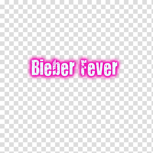 textos Bieber Fever transparent background PNG clipart