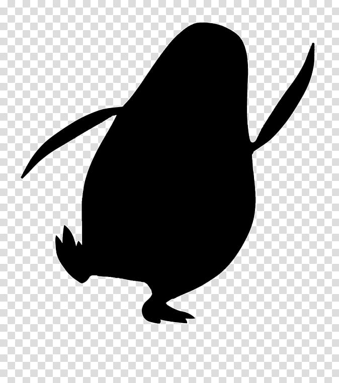 penguin silhouette transparent