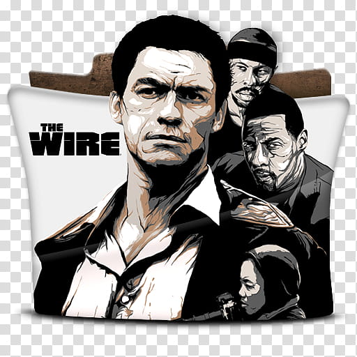 TV Series FOLDER ICONS , The Wire transparent background PNG clipart
