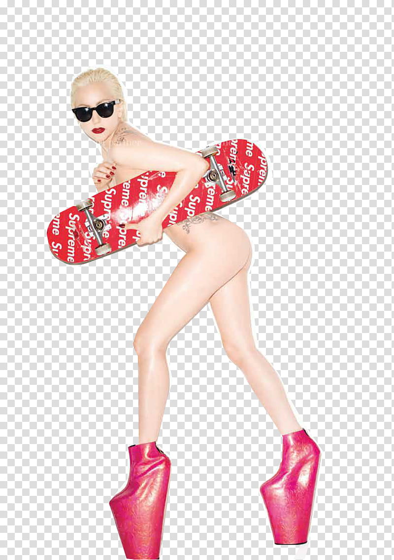 Lady Gaga shoot Supreme transparent background PNG clipart