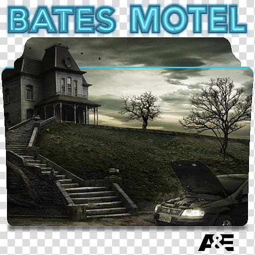 Bates Motel series and season folder icon, Bates Motel ( transparent background PNG clipart