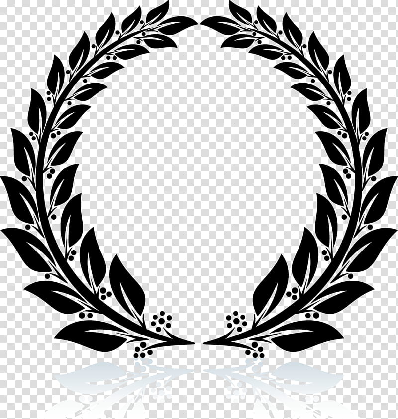 Laurel Leaf Crown, Laurel Wreath, Bay Laurel, Olive Wreath, Drawing, Flower, Laurels, Circle transparent background PNG clipart