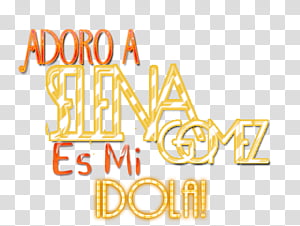 Selena Gomez es Mi Idola transparent background PNG clipart thumbnail