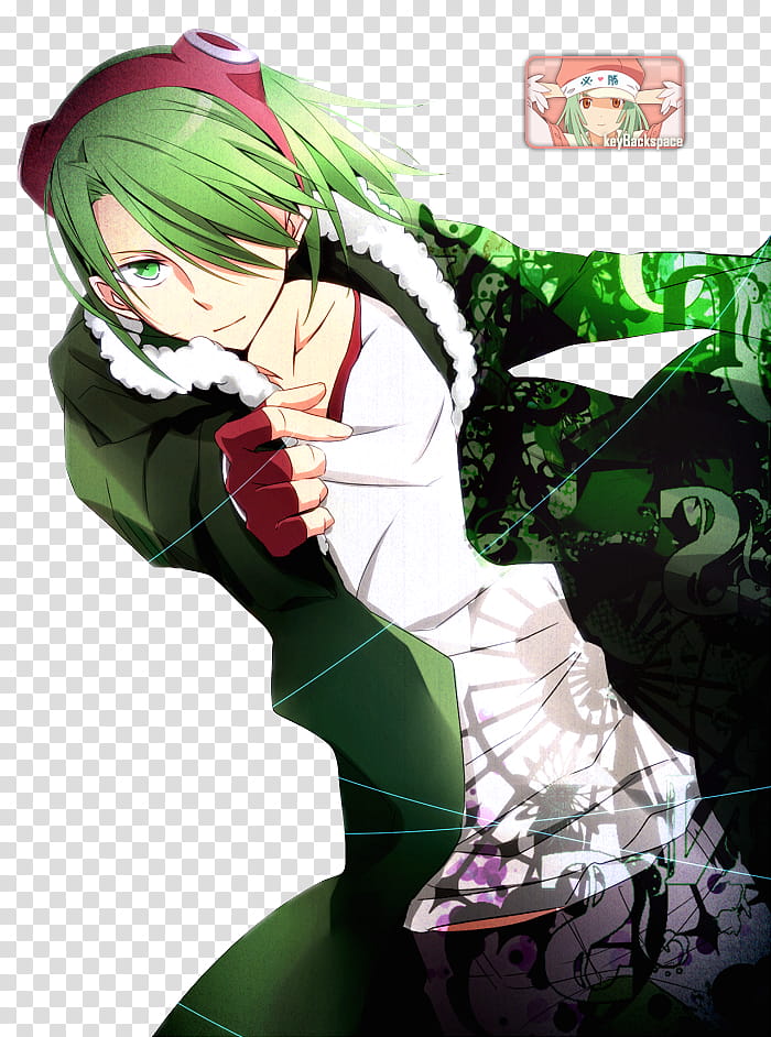 Lubbock (Akame ga Kill!), Render, green haired character transparent background PNG clipart