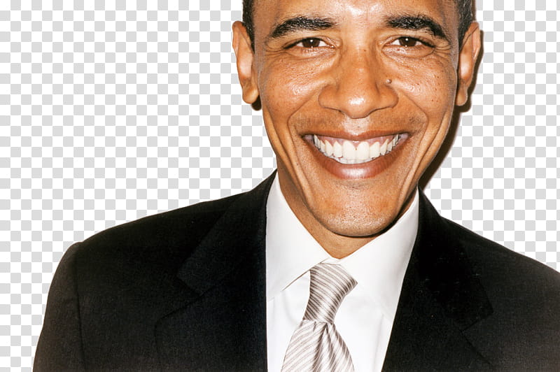 Barack Obama transparent background PNG clipart