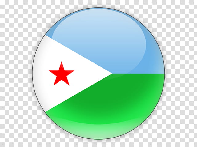 Flag, Djibouti, Flag Of Djibouti, National Flag, Emblem Of Djibouti, Country, Circle transparent background PNG clipart
