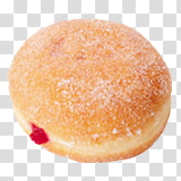 Donuts s, round Bavarian doughnut transparent background PNG clipart