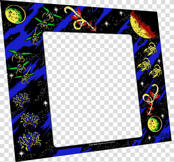 Frame Frame, Galaga, Pacman, Ms Pacman, Arcade, Arcade Game, Arcade Cabinet, Pinball transparent background PNG clipart