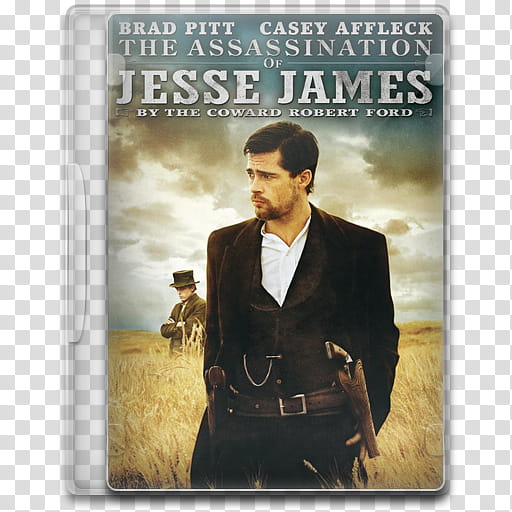 Movie Icon Mega , The Assassination of Jesse James, Jesse James CD case transparent background PNG clipart