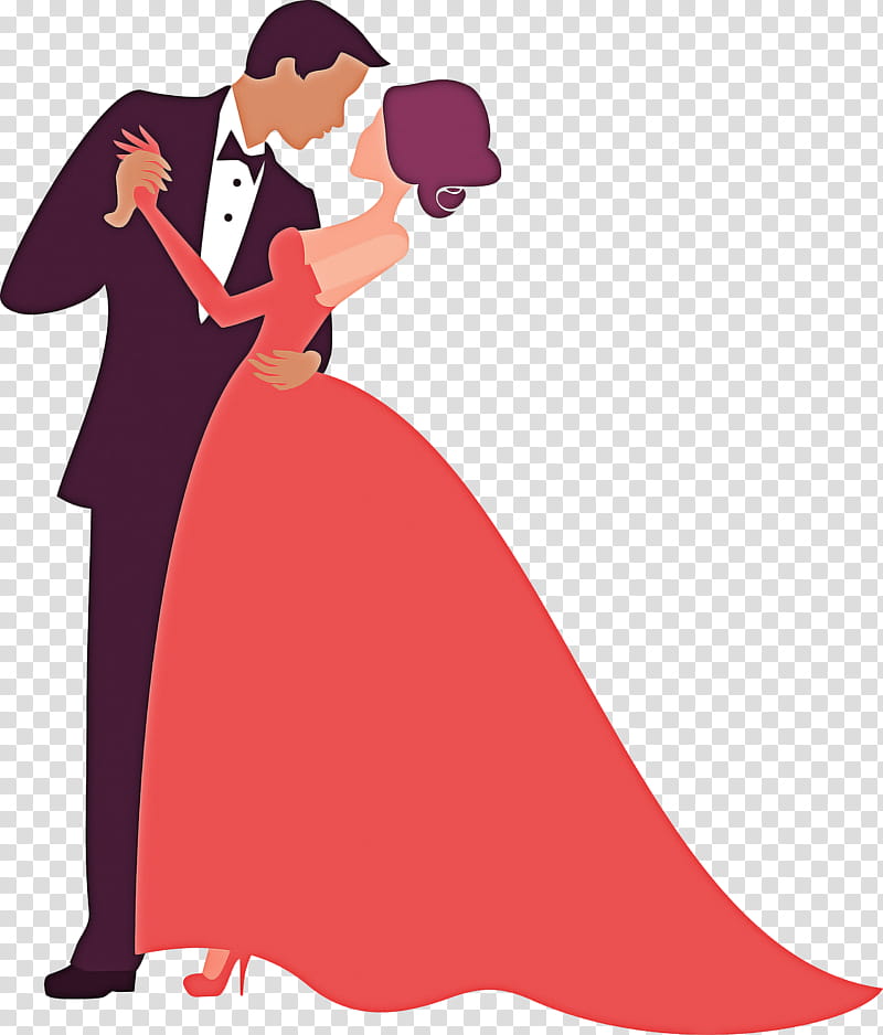 Wedding Couple Silhouette, Wedding Invitation, Bridegroom, Marriage, Newlywed, Gown, Cartoon, Dress transparent background PNG clipart