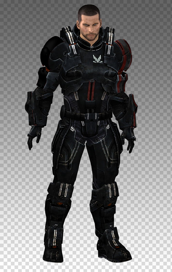 Spectre Defender Armor (available for !), male character wearing suit transparent background PNG clipart