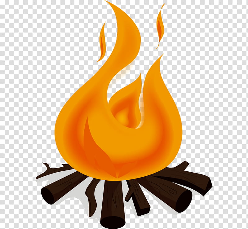 Campfire Design, Bonfire, Camping, Flame, Orange, Hat, Logo transparent background PNG clipart