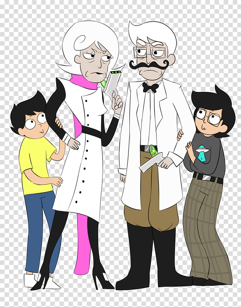 Roxy and Morty or Jake and Jude transparent background PNG clipart