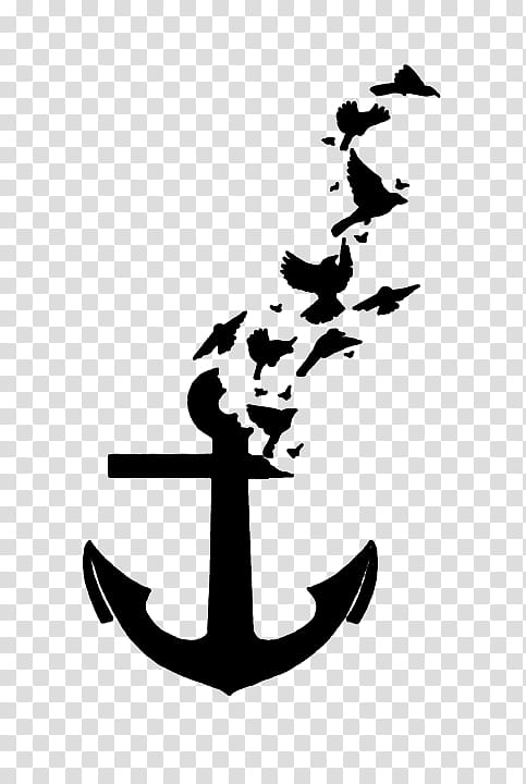 black anchor art png clipart