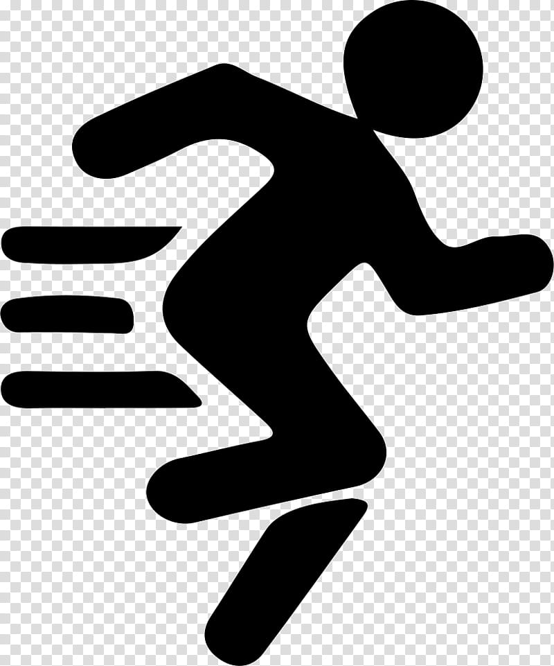 Wechat Logo, Exercise, Running, Wechat Mini Programs, Sprint, Sports, Black And White
, Hand transparent background PNG clipart