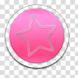 pretty pink icons, , pink star illustration transparent background PNG clipart