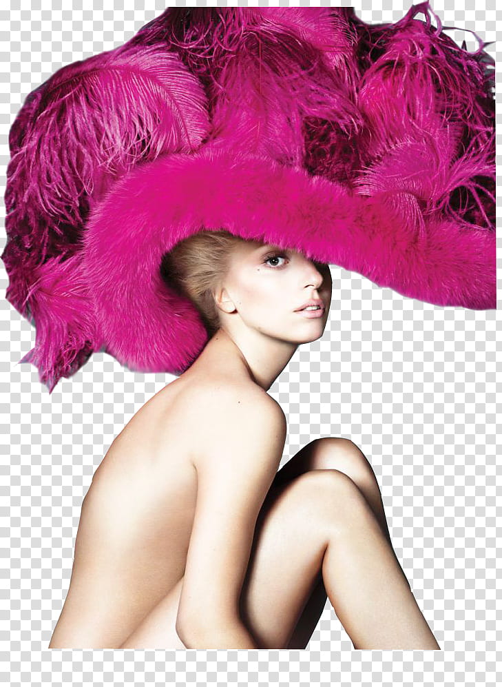 LADY GAGA VOGUE transparent background PNG clipart