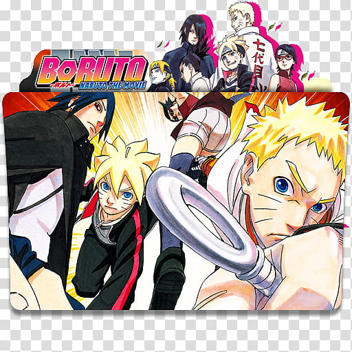 Anime Icon , Boruto Naruto the Movie v, Boruto folder icon transparent  background PNG clipart
