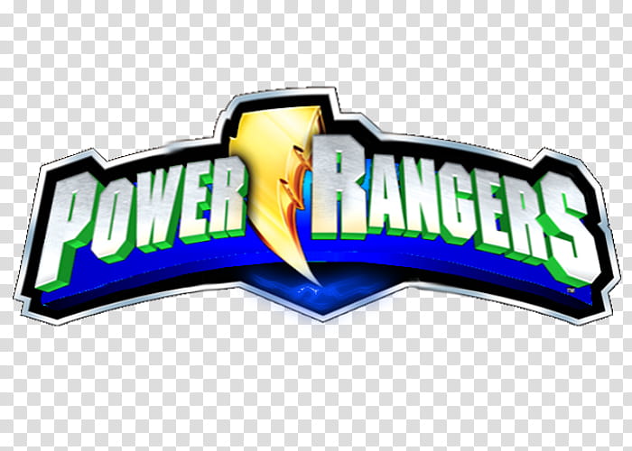 Custom Power Rangers logo I made transparent background PNG clipart