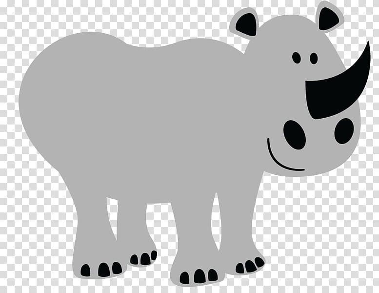 Bear, Rhinoceros, Javan Rhinoceros, Hippopotamus, Rhino Rhino, White Rhinoceros, Horn, Indian Rhinoceros transparent background PNG clipart