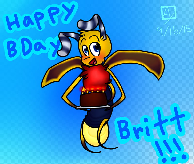 Happy (Late) B-Day Britt!! transparent background PNG clipart