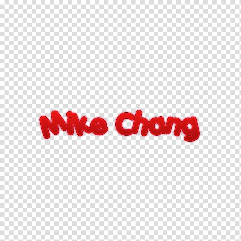nombres personajes glee, Mike Chang text transparent background PNG clipart