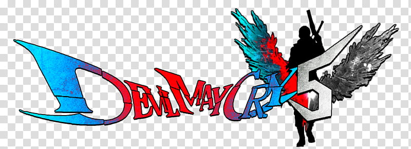 Devil May Cry 5 Text, Devil May Cry 2, Devil May Cry 4, Devil May Cry 3 Dantes Awakening, Trish, Logo, Devil Trigger, Wing transparent background PNG clipart