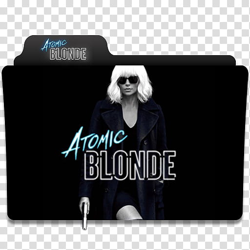 Atomic Blonde  Movie Folder Icon , AtomicBlonde_ transparent background PNG clipart