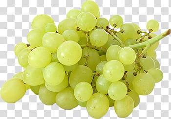 Fruits  ping s, bunch of white grapes transparent background PNG clipart