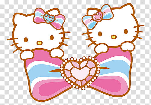 Hello kitty transparent background PNG clipart