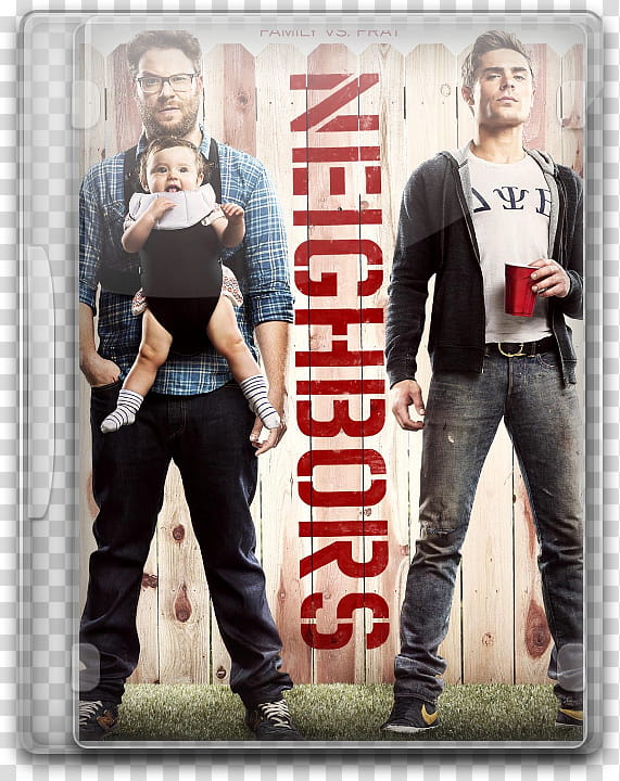 My DVD Folder Movie , neighbors transparent background PNG clipart