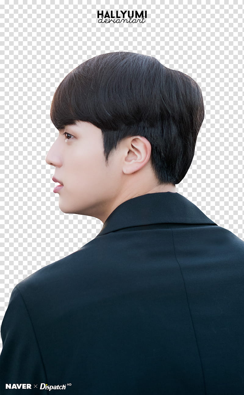 Jin BTS TH ANNIVERSARY, man wearing black suit jacket transparent background PNG clipart