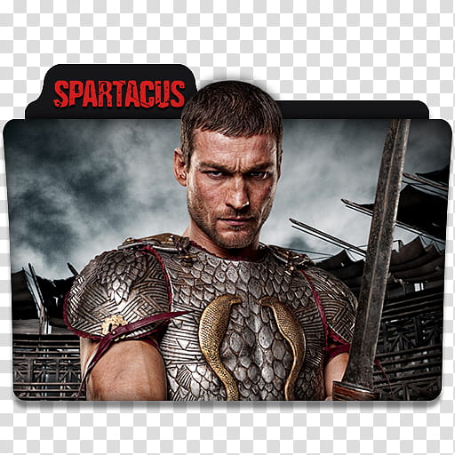 TV Series Folder Icons , spartacus___tv_series_folder_icon_v_by_dyiddo-darfx transparent background PNG clipart