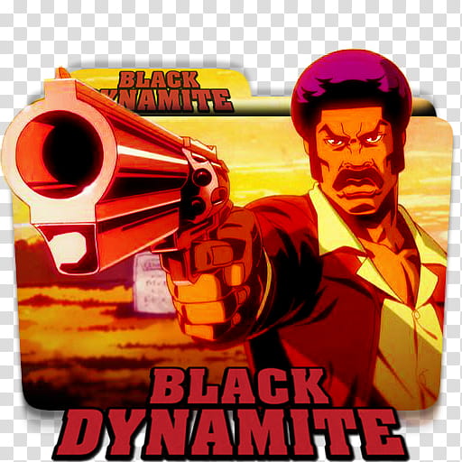 Black Dynamite () Folder Icon transparent background PNG clipart