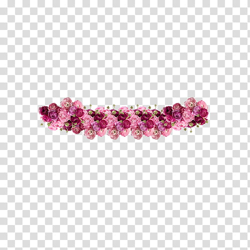 Flower Crowns ZIP, purple floral hair clip transparent background PNG clipart