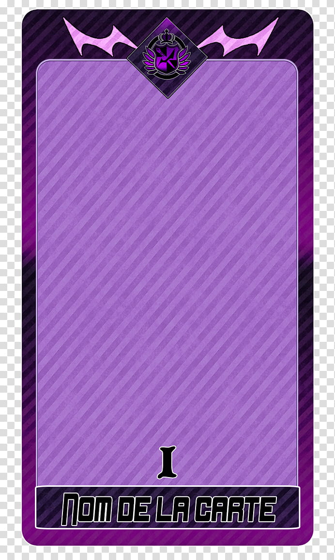 [DEC] Template carte de Tarot transparent background PNG clipart