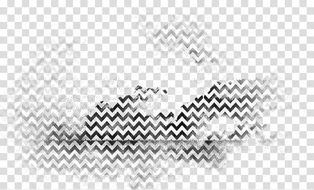 Visual Chaos V, black and white chevron graphic transparent background PNG clipart