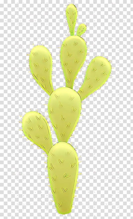 Cactus, Green, Plant, Barbary Fig, Yellow, Prickly Pear, Nopal, Leaf transparent background PNG clipart