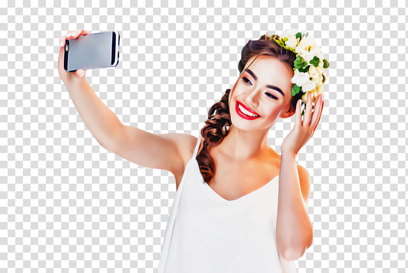 selfie arm muscle technology smartphone, Gesture transparent background PNG clipart