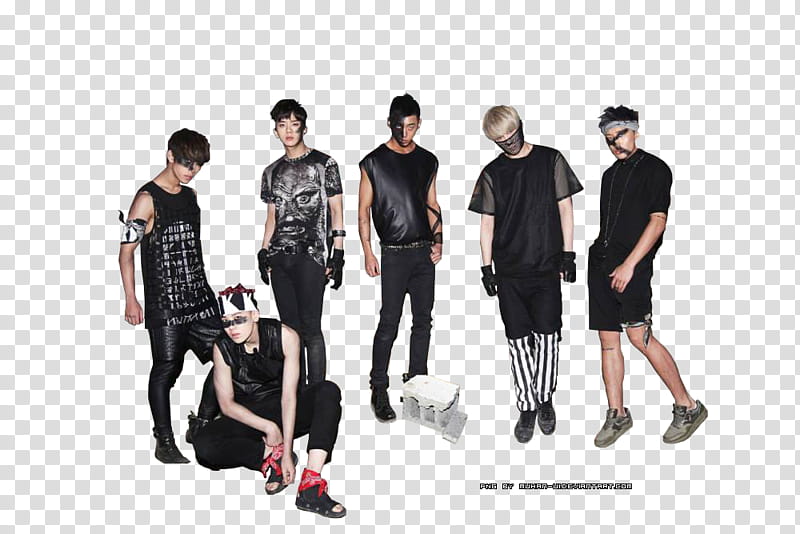 BAP, male group transparent background PNG clipart